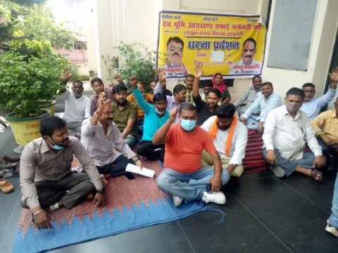 हल्द्वानी: शासनादेश जारी न होने से भड़के सफाई कर्मचारी, तीन दिन का कार्यबहिष्कार