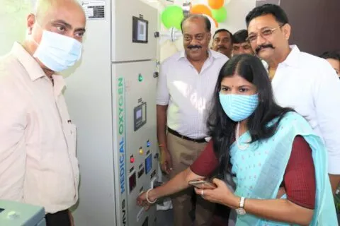 जसपुर: सामुदायिक स्वास्थ्य केंद्र में ऑक्सीजन प्लांट का शुभारंभ