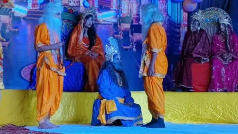 हल्द्वानी: श्रीराम जन्म की लीला और ताड़िका वध के मंचन ने दर्शकों को मोहा, देखें तस्वीरें