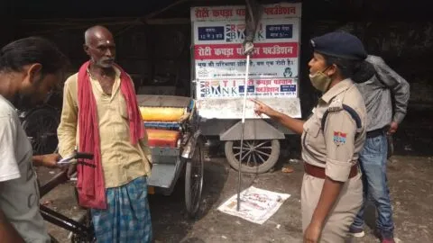 हल्द्वानी: सड़क पर उतरी पुलिस तो रिक्शेवालों को 20 साल बाद मिला अपना ठिकाना