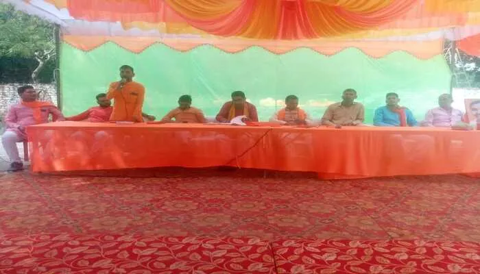 भाजपा ने किया किसान चौपाल का आयोजन, सरकार की योजनाओं के बारे में दी जानकारी