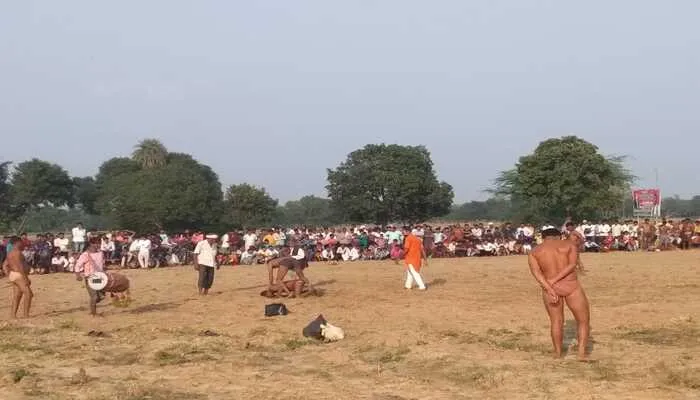 हरदोई: जिले में मेले का आयोजन, पहलवानों का परिचय कराकर कार्यक्रम का हुआ शुभारंभ