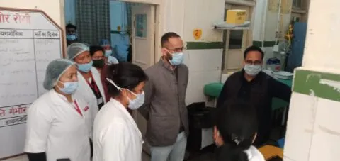 नैनीताल: हरिद्वार से आई टीम ने किया बीडी पांडे अस्पताल का निरीक्षण