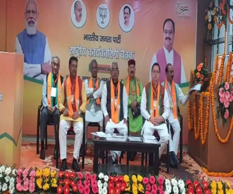 उत्तराखंड: भाजपा राष्ट्रीय कार्यकारिणी की बैठक जारी, मुख्यमंत्री धामी समेत 13 सदस्य वर्चुअली जुड़े
