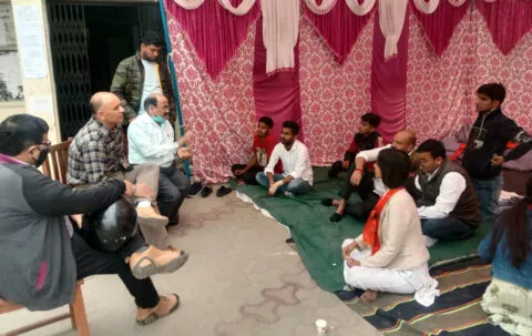 हल्द्वानी: छात्रनेताओं के तेवर तीखे, बोले- शिक्षकों को भी कॉलेज में घुसने नहीं देंगे