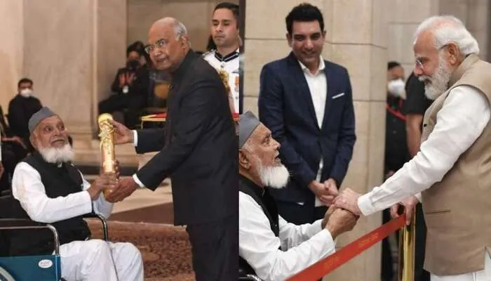 अयोध्या: गृह जनपद लौटे मोहम्मद शरीफ का हुआ भव्य स्वागत, घर पर लगा बधाई देने वालों का तांता