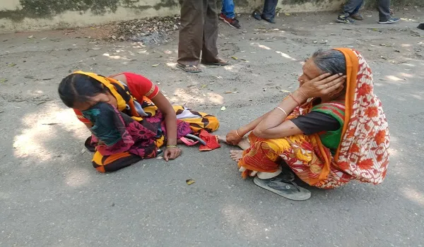 रामपुर : दीवार से गिरकर मजदूर की मौत, परिवार में कोहराम