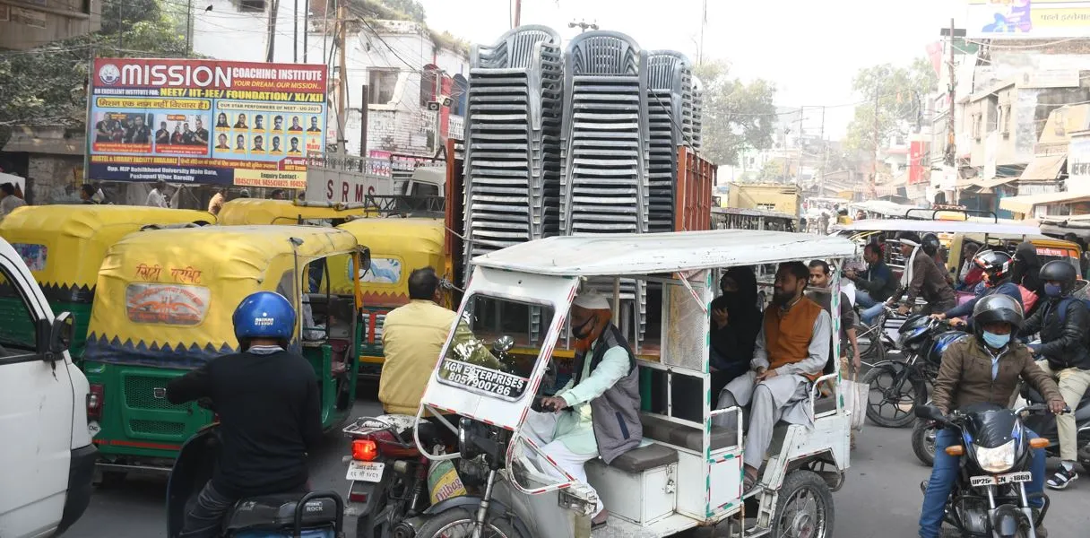 बरेली: चौपुला रोड समेत शहर के कई इलाकों में रहा जाम