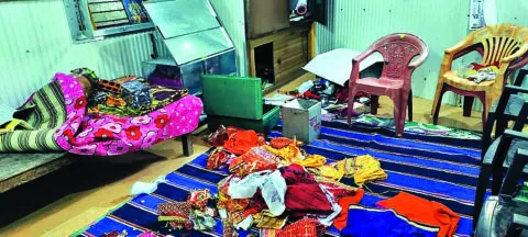 हल्द्वानी: आधी रात चोरों का उत्पात, मंदिर के तोड़े ताले