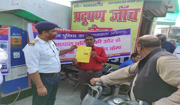 रामपुर : जिले में अभियान चलाकर वाहनों के प्रदूषण की जांच