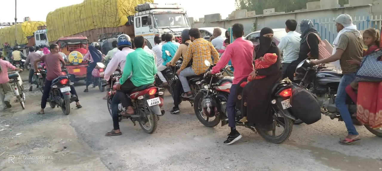 बरेली-सीतापुर हाईवे के जाम में चली गई युवक की जान