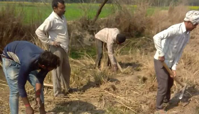 रायबरेलीः सैकड़ों ग्रामीण कीचड़ में तलाश रहे जीविका, जानें वजह?