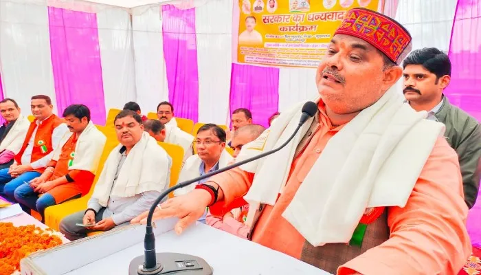 योगी सरकार ने गांवों की तस्वीर बदलने का बेमिसाल काम कर दिखाया: सेवता विधायक