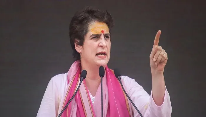 उत्तर प्रदेश में अपराध के आंकड़े डरावने वाले : प्रियंका गांधी