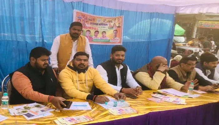 बाराबंकी: बीजेपी पिछड़ा वर्ग मोर्चा ने किया सदस्यता कैम्प का आयोजन
