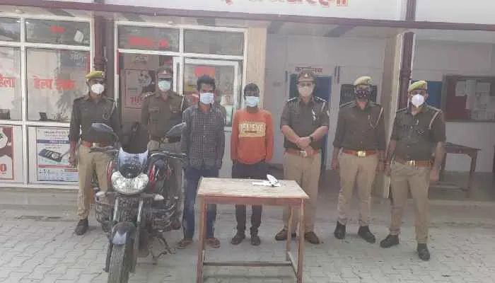 रायबरेलीः लूट करने वाले गिरोह के दो बदमाश गिरफ्तार