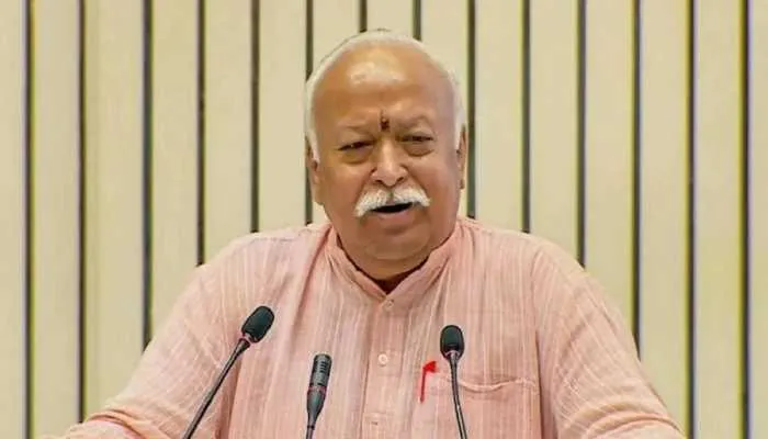 भारत के विभाजन की पीड़ा का समाधान बंटवारे को निरस्त करना ही है: भागवत