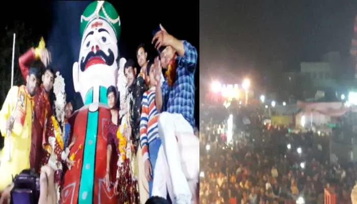 कानपुर: श्री कृष्ण ने किया कंस का वध, चारों ओर हुई जयकारो की गूंज