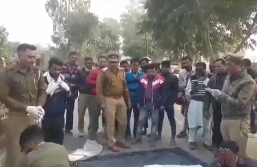 मुरादाबाद: तेज रफ्तार डीसीएम की टक्कर से दादा-दादी और पोती की मौत