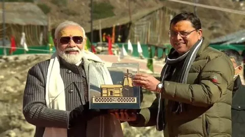 केदारनाथ धाम से पहाड़ के पानी और जवानी को लेकर प्रधानमंत्री मोदी ने कही बड़ी बात