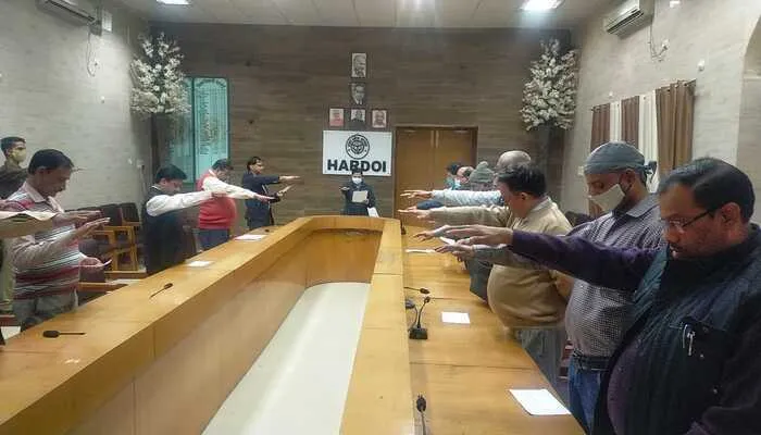 हरदोई में ‘कौमा एकता सप्ताह’ को लेकर की गई बैठक