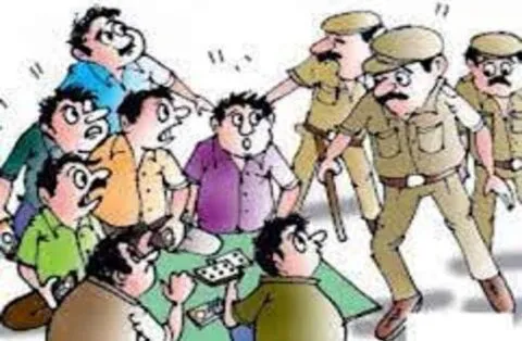 हल्द्वानी: पुलिस ने पकड़े 6 जुआरी, फड़ से मिले 75 हजार