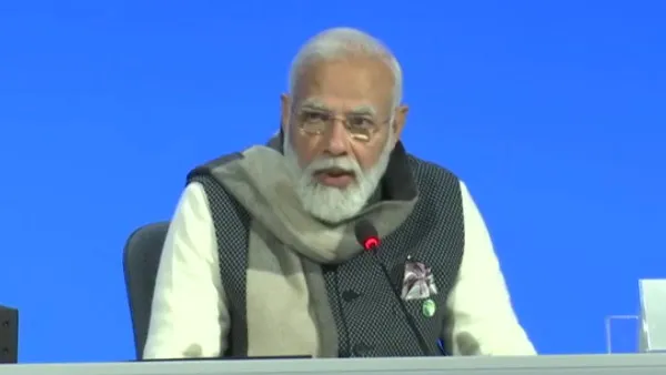 पीएम मोदी ने की संवेदनशील देशों के लिए बुनियादी ढांचा पहल आईआरआईएस की शुरुआत