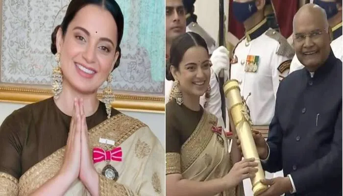 पद्मश्री मिलने पर कंगना रनौत ने फैंस के लिए शेयर किया वीडियो मैसेज