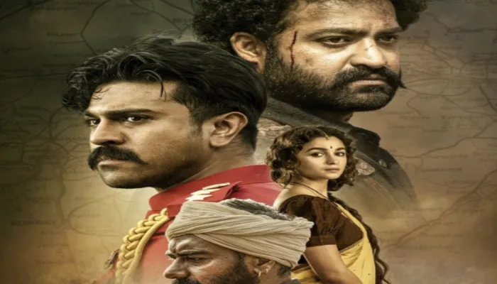 सुपरस्टार रामचरण और जूनियर एनटीआर स्टारर फिल्म आरआरआर का नया पोस्टर हुआ रिलीज