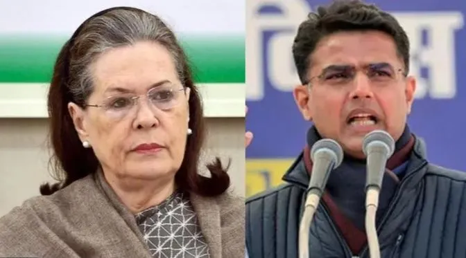 अशोक गहलोत के बाद सचिन पायलट ने सोनिया से की मुलाकात, बड़े फेरबदल के आसार