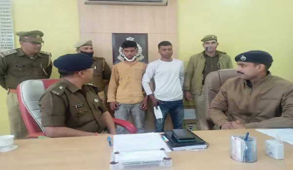 मुरादाबाद : दो मोबाइल लुटरों को मझोला पुलिस ने किया गिरफ्तार