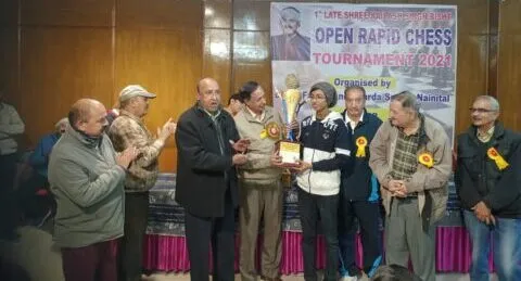नैनीताल: कार्तिक खेतवाल बने रैपिड शतरंज चैंपियन