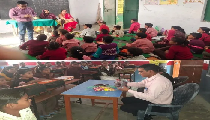 खाद्य एवं औषधि विभाग ने  मिड डे मील का किया निरीक्षण, लिए नौ खाद्य पदार्थों के सैंपल