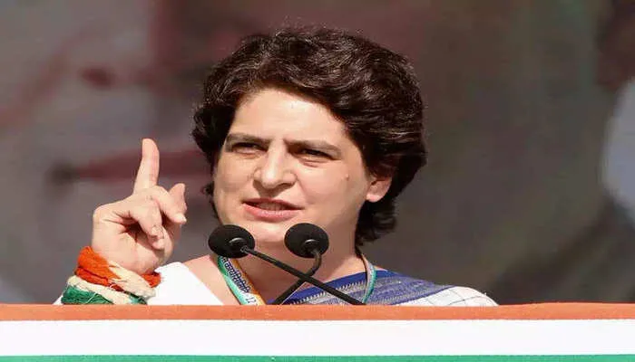 यूपी में अपराध के आंकड़े डराने वाले हैं: प्रियंका गांधी