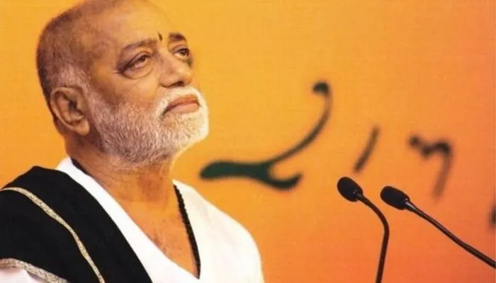 राम मंदिर में कथा सुनाने की अभिलाषा है: मोरारी बापू