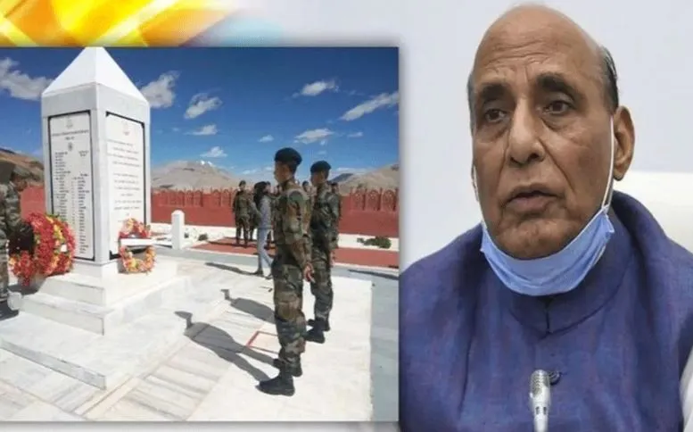 लेह में रेजांग ला युद्ध स्मारक का 18 नवंबर को उद्घाटन करेंगे रक्षा मंत्री राजनाथ