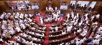 विपक्षी दल के सदस्यों का हंगामा, राज्यसभा की कार्यवाही दो बजे तक के लिए स्थगित
