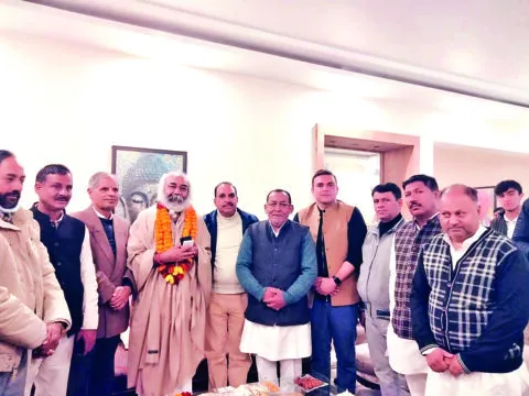 हल्द्वानी पहुंचे आचार्य प्रमोद कृष्णन, बोले- इस बार सत्ता से भाजपा की विदाई तय