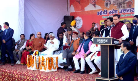 CDS जनरल बिपिन रावत की शहादत के बहाने कांग्रेस को घेर गए मुख्यमंत्री धामी, बोले- देश शोक में था और जश्न मना रहे थे कांग्रेसी