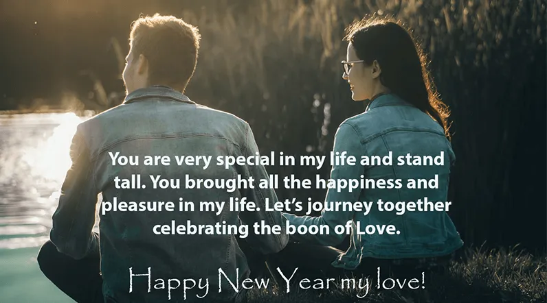 Happy New Year Wishes for Spouses