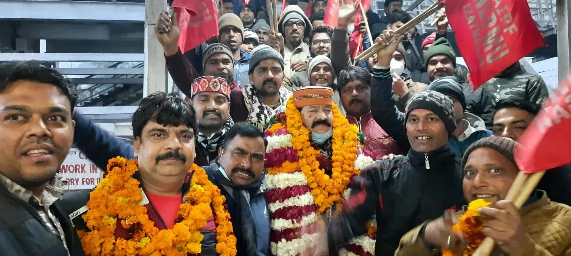 नरमू के केंद्रीय अध्य्क्ष के बरेली आगमन पर हुआ स्वागत