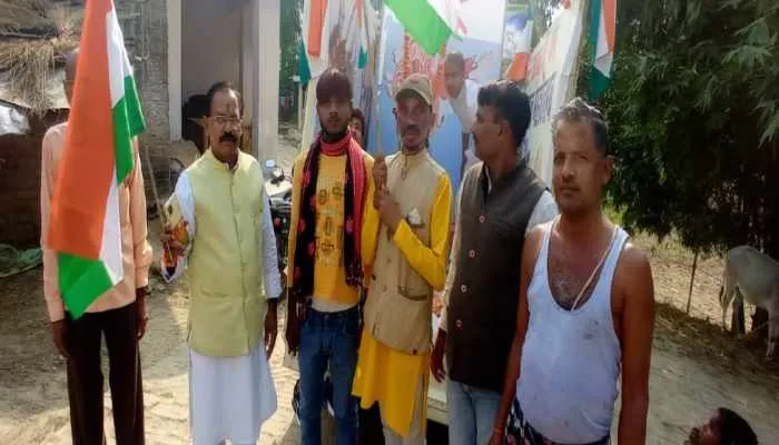 इटौंजा में रेलवे स्टेशन बनने का कार्य जल्द शुरू नहीं हुआ तो तिरंगा महाराज करेंगे आंदोलन