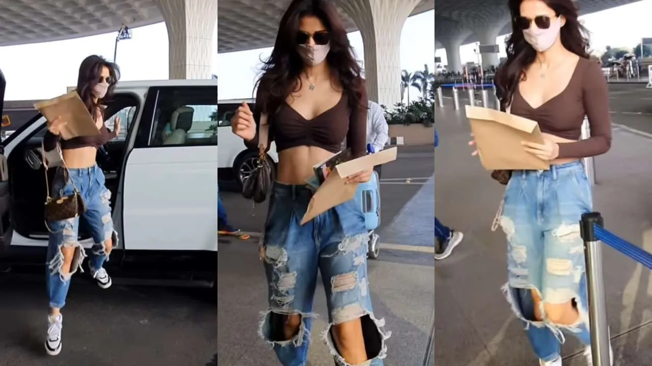 Disha Patani उधड़ी हुई जींस की वजह से हुई ट्रोल का शिकार, लोगों ने कमेंट्स में कही ये बातें
