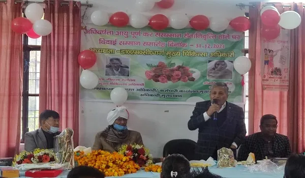 अपर मुख्य चिकित्साधिकारी डॉ. मर्तोलिया सेवानिवृत्त, 15 वर्षों से मुरादाबाद में थे तैनात, 1995 में चिकित्सा सेवा में आए थे