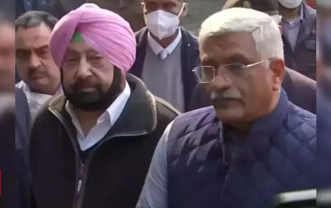 भाजपा ने पंजाब चुनाव के लिए औपचारिक रूप से अमरिंदर, ढींडसा की पार्टी के साथ की गठबंधन की घोषणा