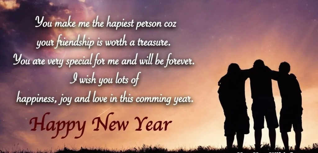 New Year Wishes for Friends
