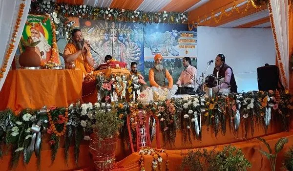 मुरादाबाद : जाम्भाणी कथा में व्यास बोले-आत्मा की शुद्धि से होती है परमात्मा की प्राप्ति