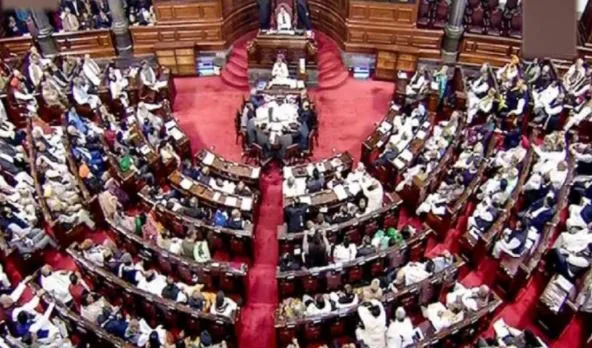 सदस्यों का निलंबन वापस लेने की मांग कर रहे विपक्ष का हंगामा, राज्यसभा दो बजे तक स्थगित