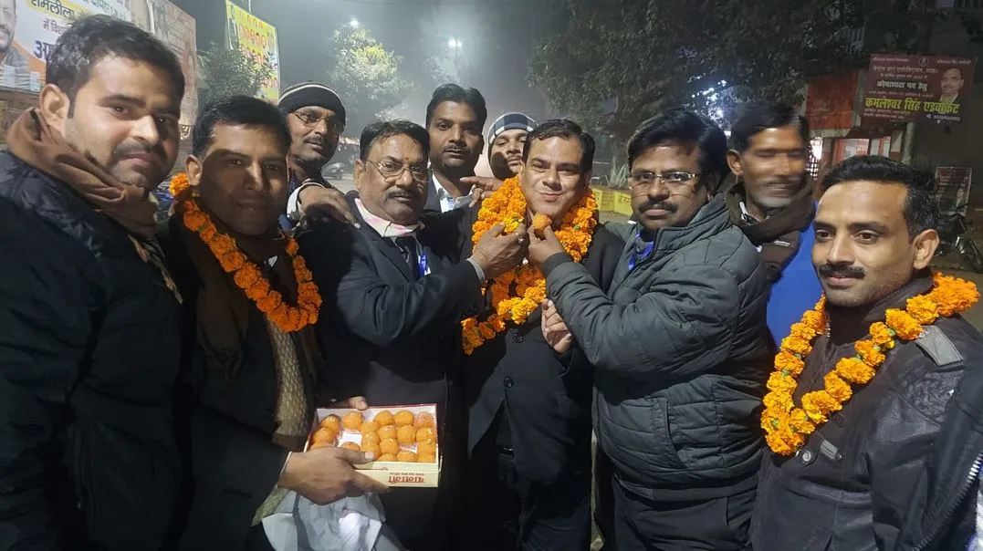 शाहजहांपुर: सेंट्रल बार एसोसिएशन के अध्यक्ष चुने गए संजीव, महासचिव बने अजय