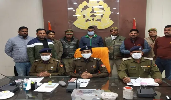 बिजनौर : होटल में हिस्ट्रीशीटर की हत्या का आरोपी दोस्त गिरफ्तार